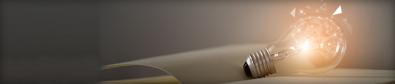 전구가 반짝이고있는 사진